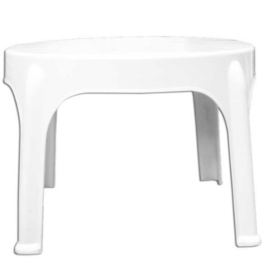 Mesa Auxiliar blanca 14987
