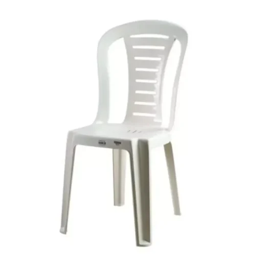 Silla Plástica Laury Praga blanca