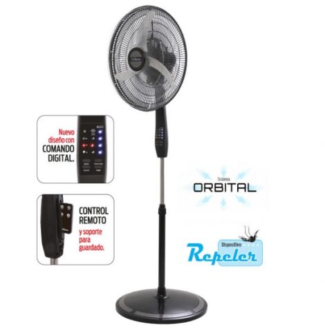 Ventilador de pie Liliana WPD20R 20" - Imagen 3