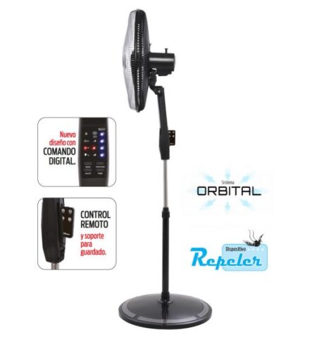 Ventilador de pie Liliana WPD20R 20" - Imagen 2