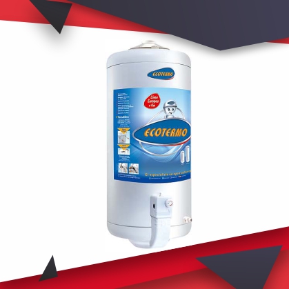 TERMOTANQUE ECOTERMO 80LTS. GN SUPERIOR