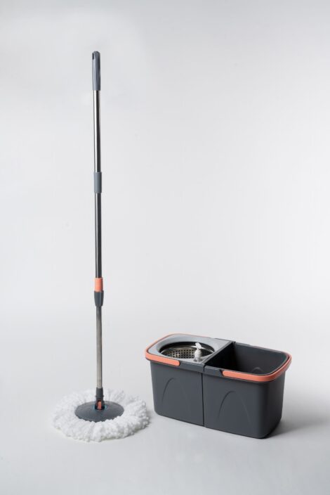 Balde Escurridor con Mopa Centrifuga Onebox