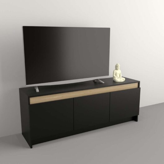 Mesa Tables Tv/Lcd/Led cerrada-3 puertas