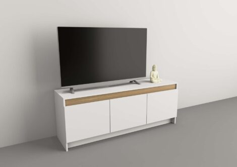 Mesa Tables Tv/Lcd/Led cerrada-3 puertas - Imagen 2
