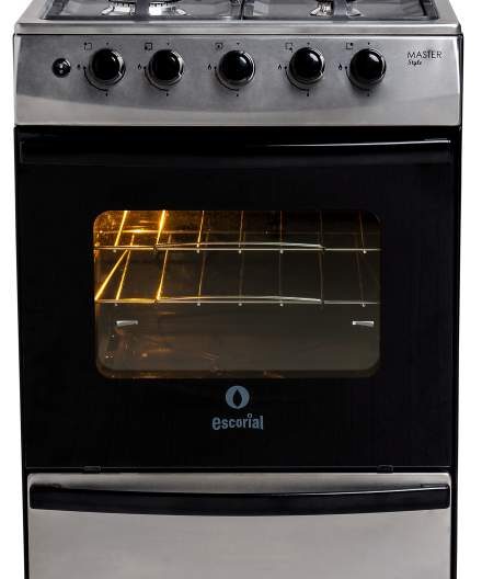 COCINA ESCORIAL MASTER STYLE INOX MULTIGAS