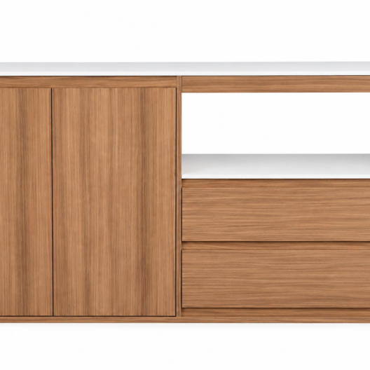 BAHIUT TABLE´S ART.4026 - COCOBOLO/BCO 1.75M